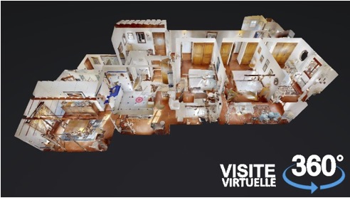 Réalisation d'une visite virtuelle 3D